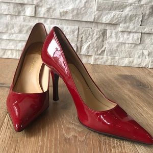 Size 6 Cole Haan Red Patent Leather Pump